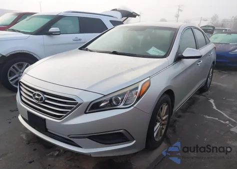 2016 Hyundai Sonata Se из США, поврежденный, VIN 5NPE24AF2GH354755